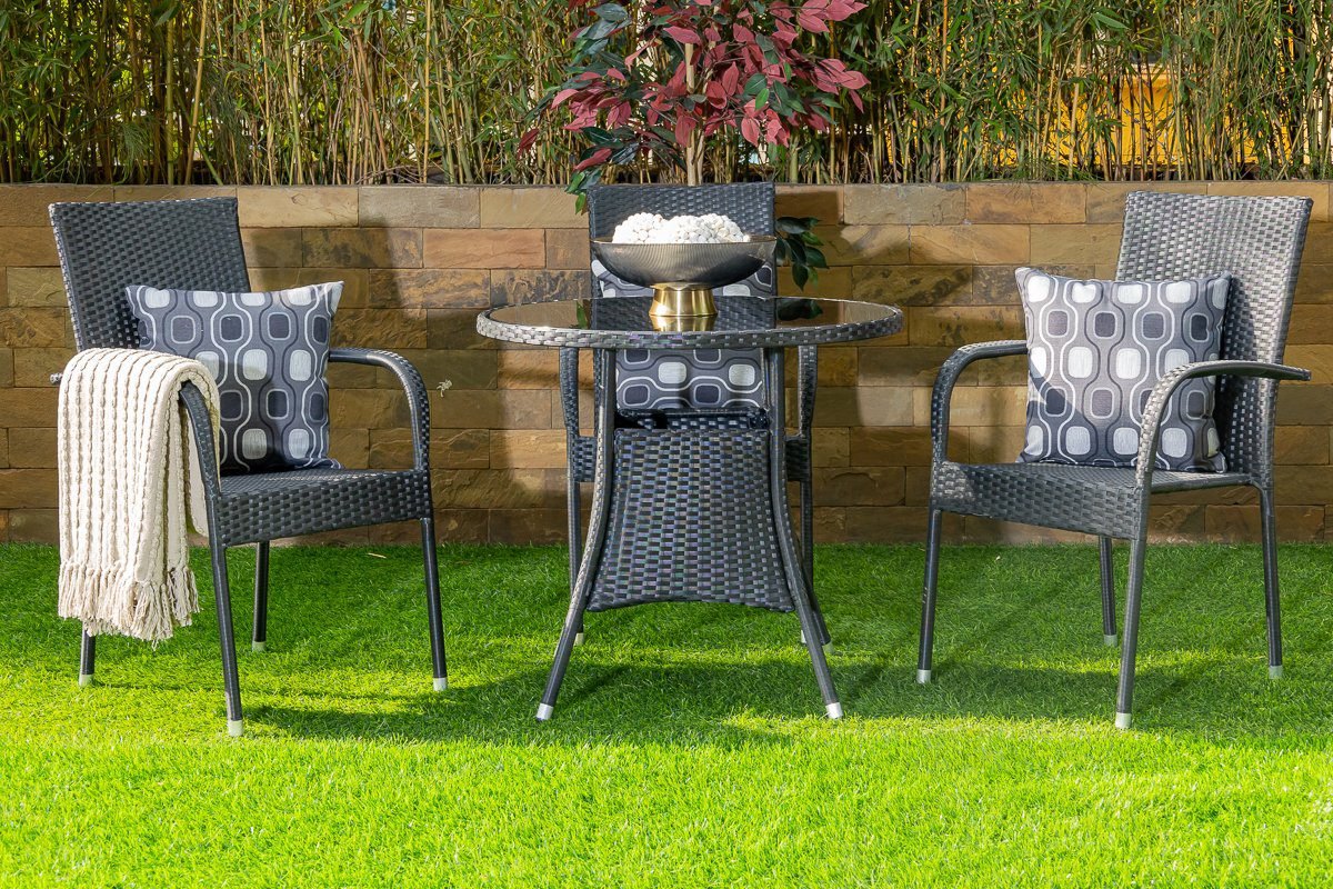 Second image of GOODGEM-Outdoor Round Dining Table + 4 Chairs