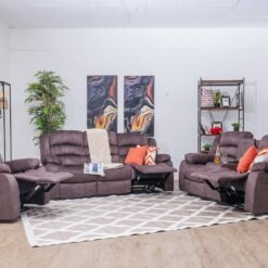 KAMA 6 Seater Fabric Recliner Sofa JFL (3+2+1)