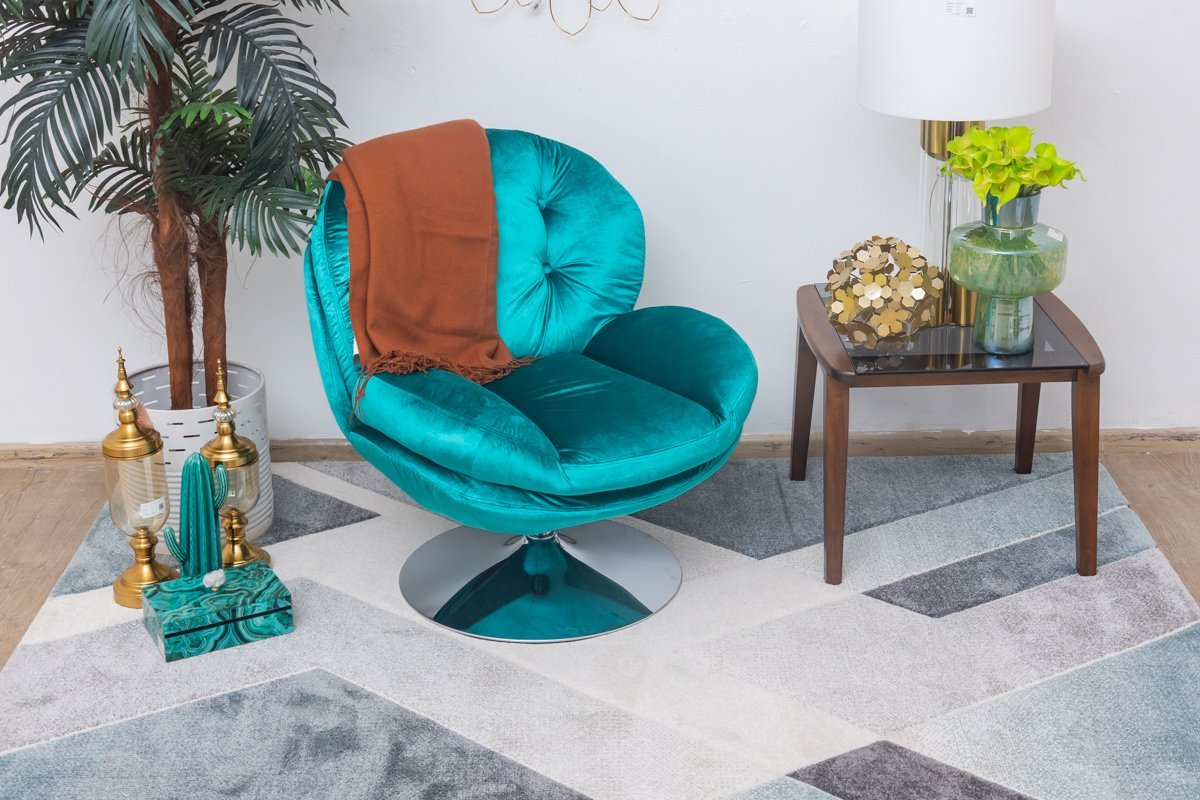 Butterfly-Swivel Accent Chair