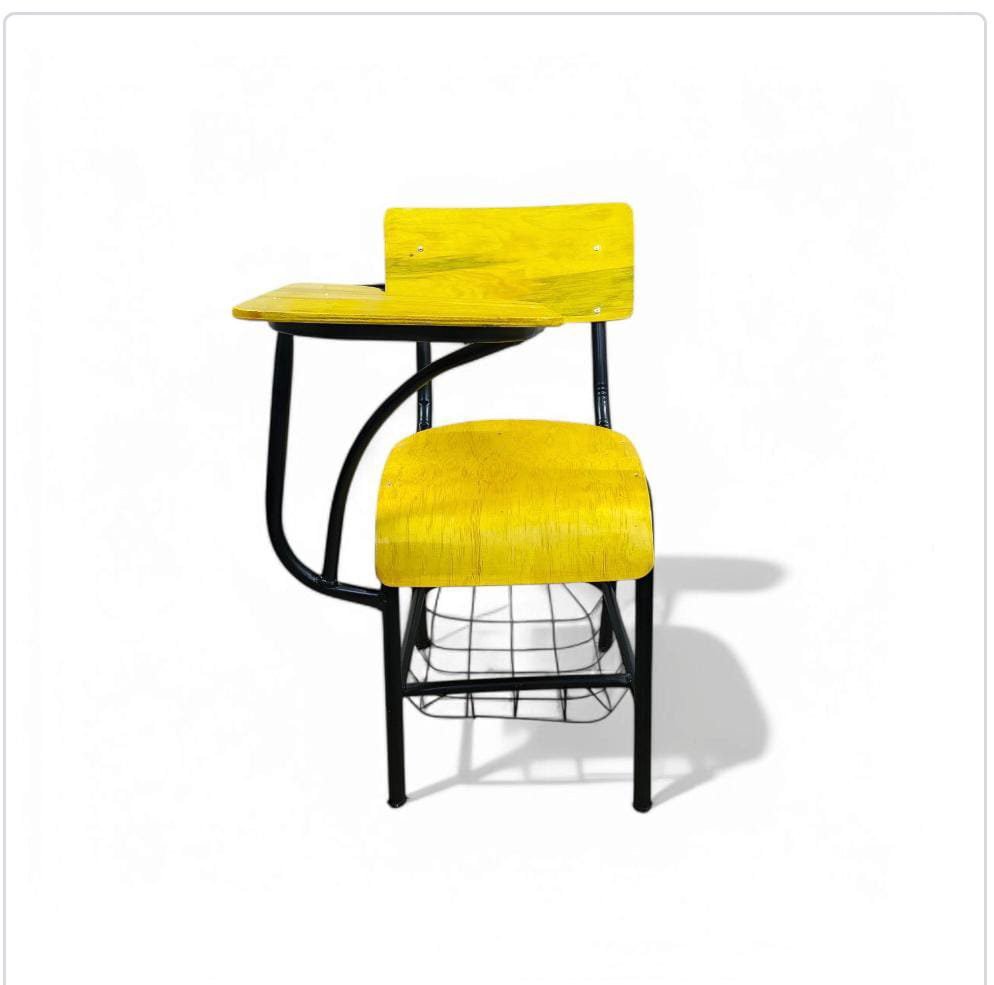 Second image of School Chair With Writing Pad And Basket
