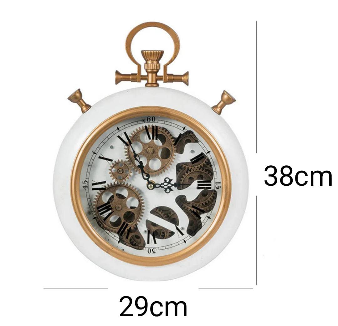 Second image of Modern Roman Numeral Wall Clock