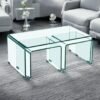 Modena Bent Glass Coffee Table 