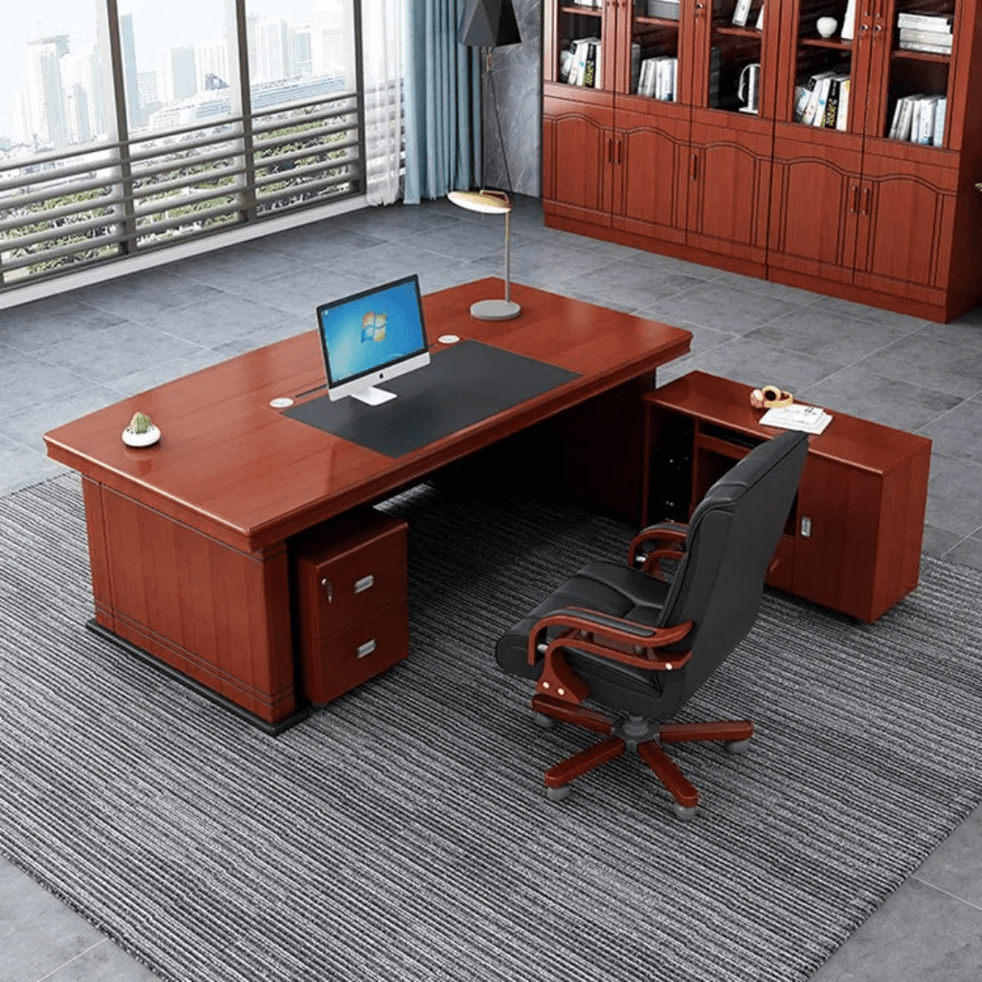 Second image of 1.6m Long Executive desk