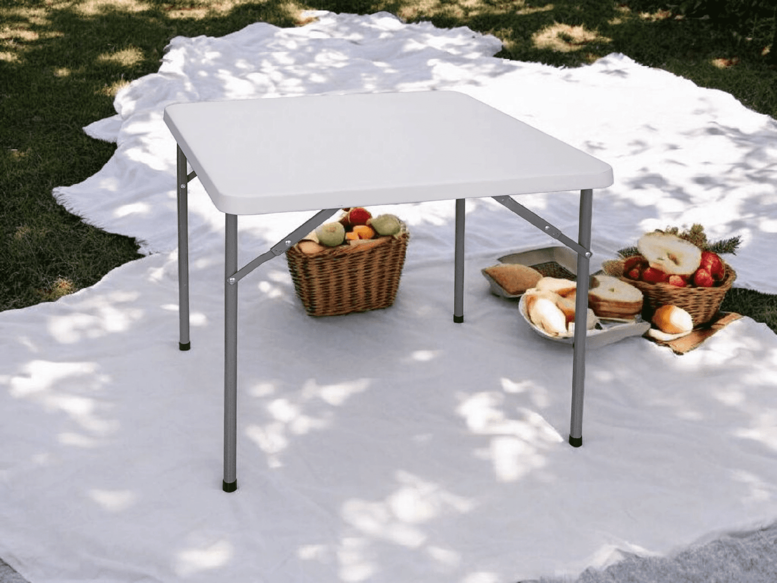 Second image of Picnic Outdoor Table – white