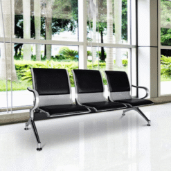 Alternative view of 3-Seater Stainless Steel Semi Padded Bench YD-B104P