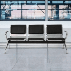 3-Seater Stainless Steel Semi Padded Bench YD-B104P