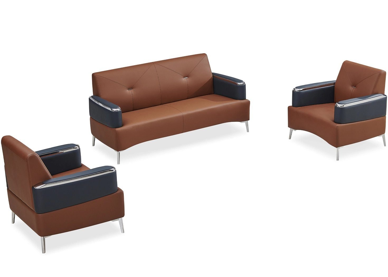 Second image of 5 Seater Lanton–Office Sofa