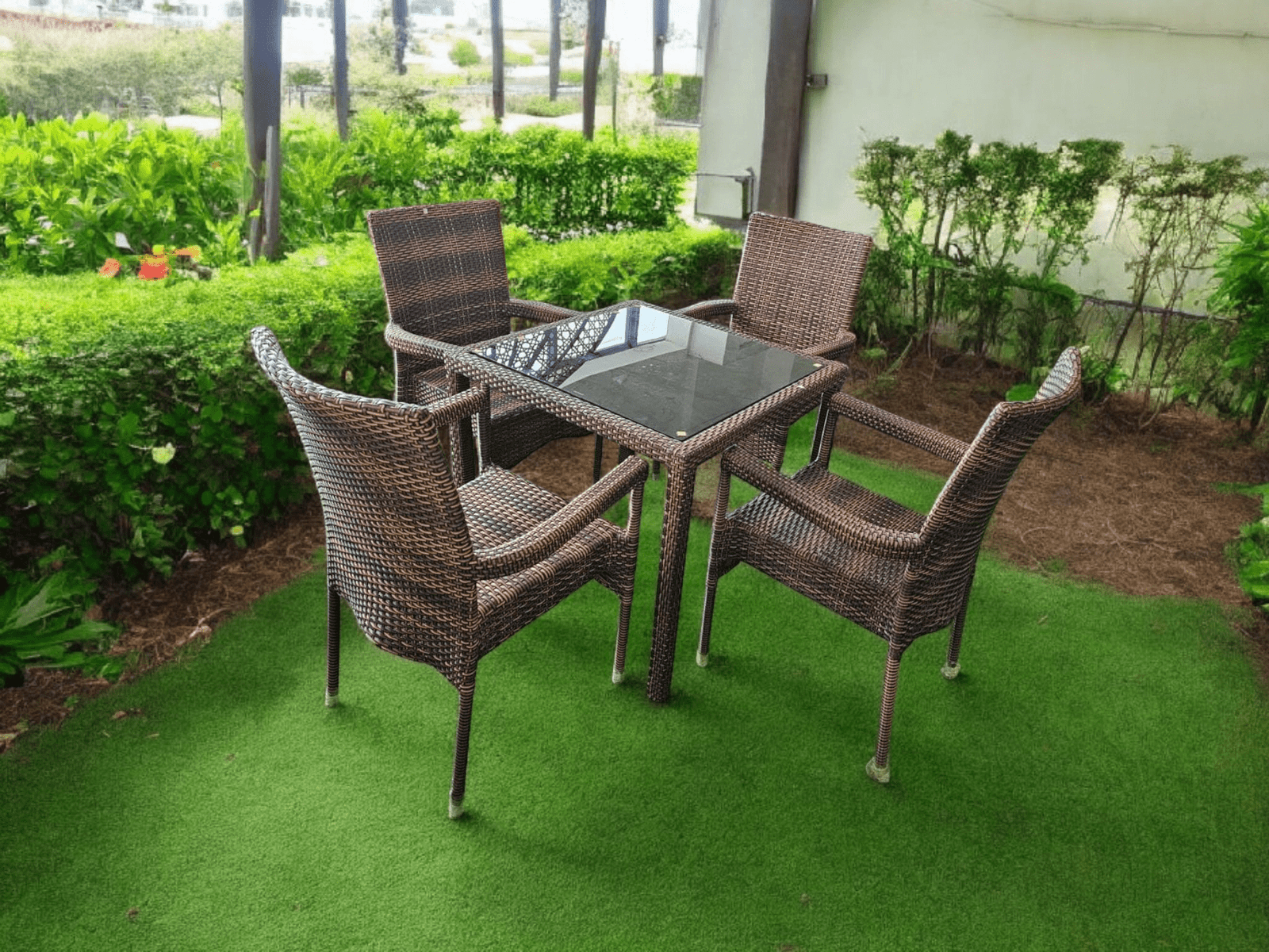Pavio-Outdoor Dining Table+4 Chairs