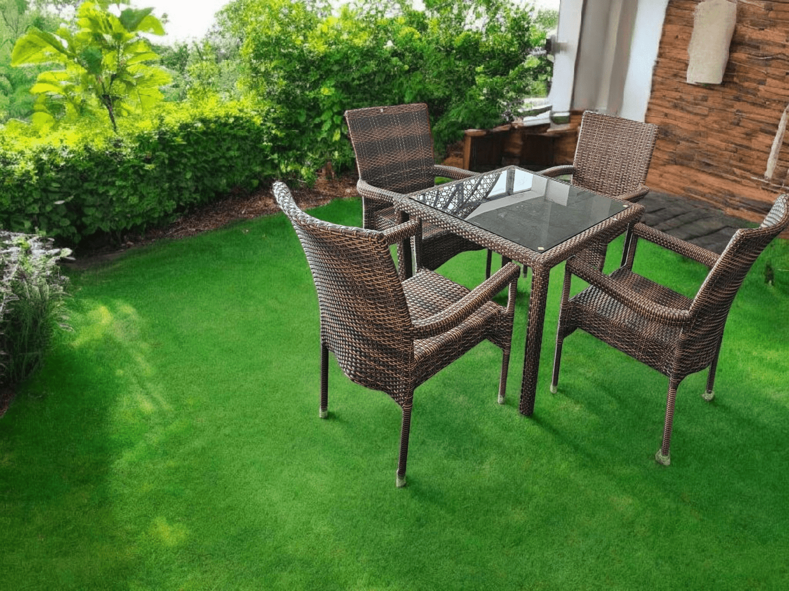 Second image of Pavio-Outdoor Dining Table+4 Chairs