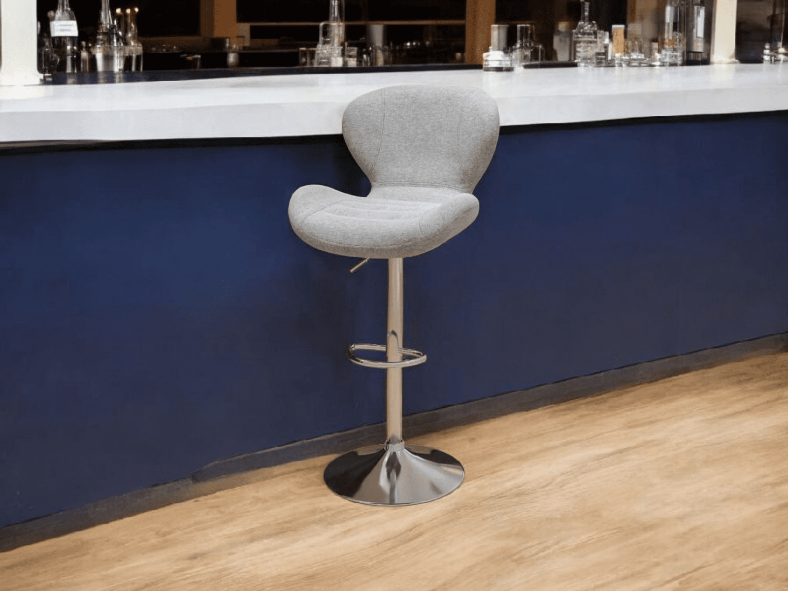Byton Fabric Bar Chair