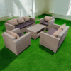 Miami 7 Seater Outdoor Sofa + Coffee Table