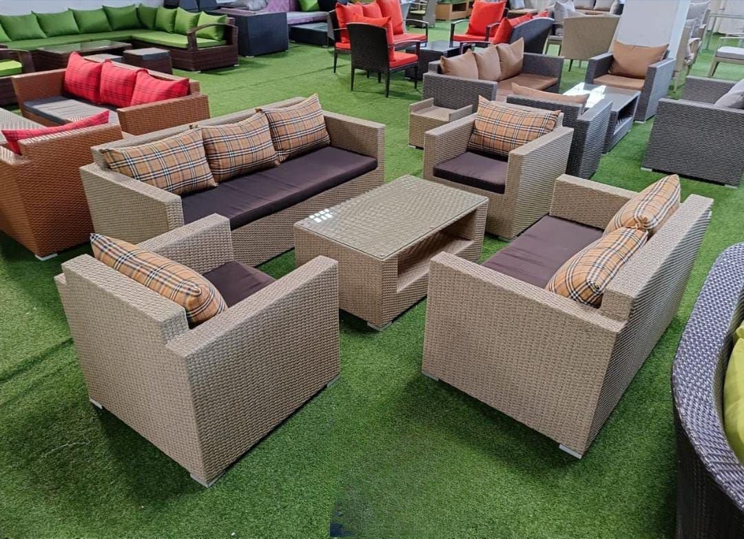 Second image of Miami 7 Seater Outdoor Sofa + Coffee Table