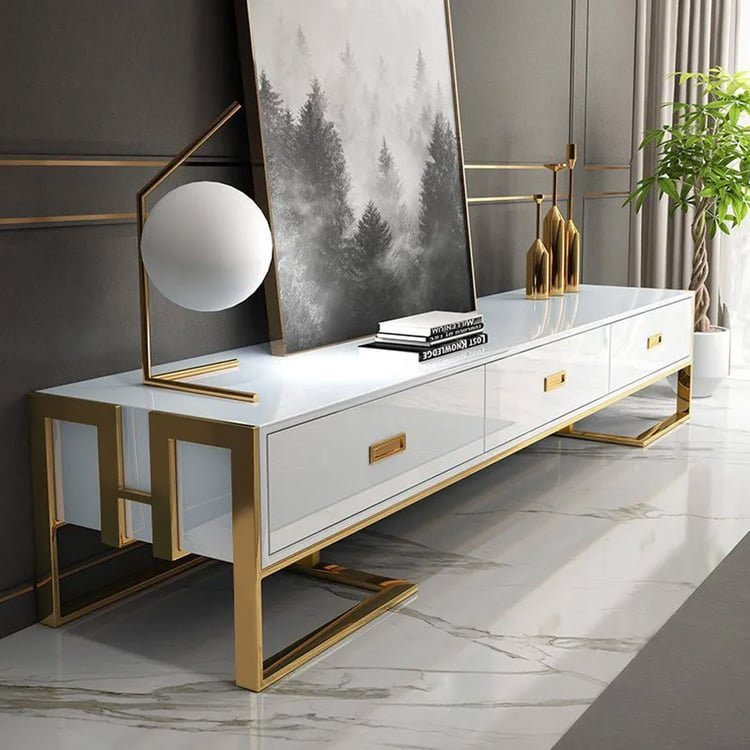 Jocise-Console Tv Cabinet (white)