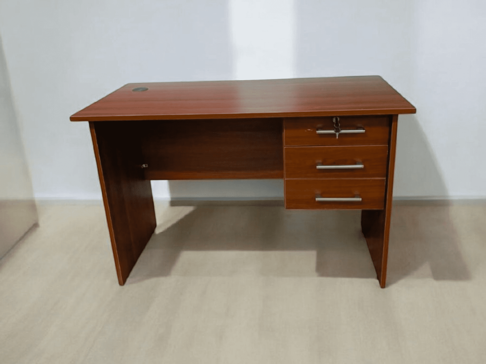 Second image of 1.2m-Zone Study Desk (Dark-walnut)