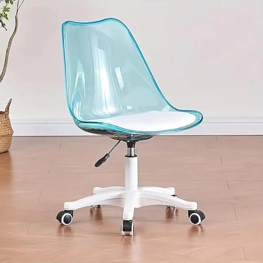 Second image of Padded Acrylic Desk Chair