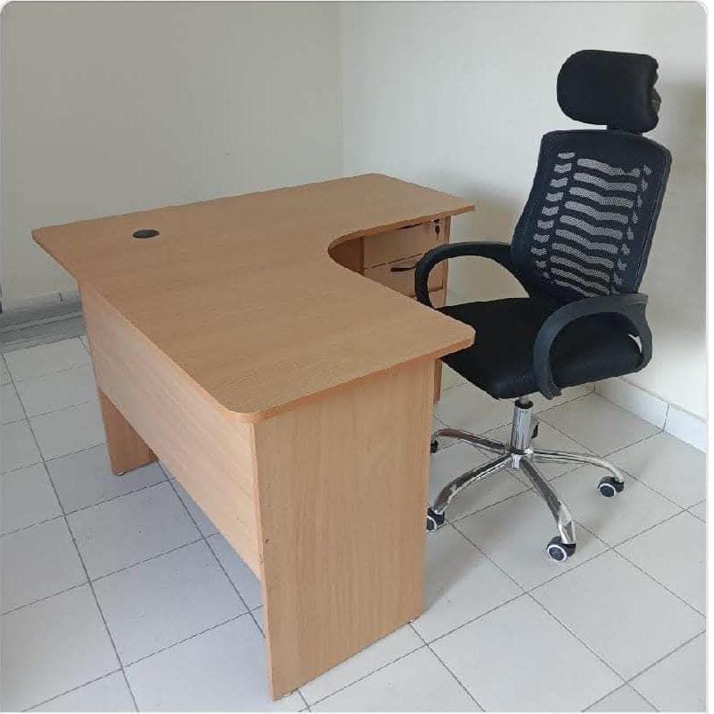 Second image of 120CM L-Shaped Office Desk