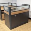  1-Way Workstation 1.2m x 0.6m in Brown