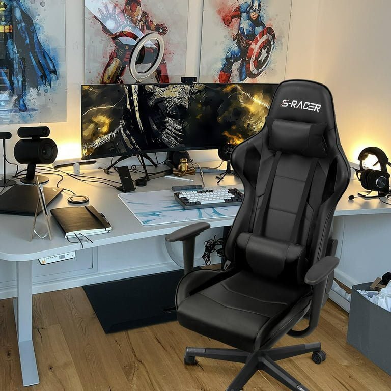 Second image of YS-916-Black Gaming Chair