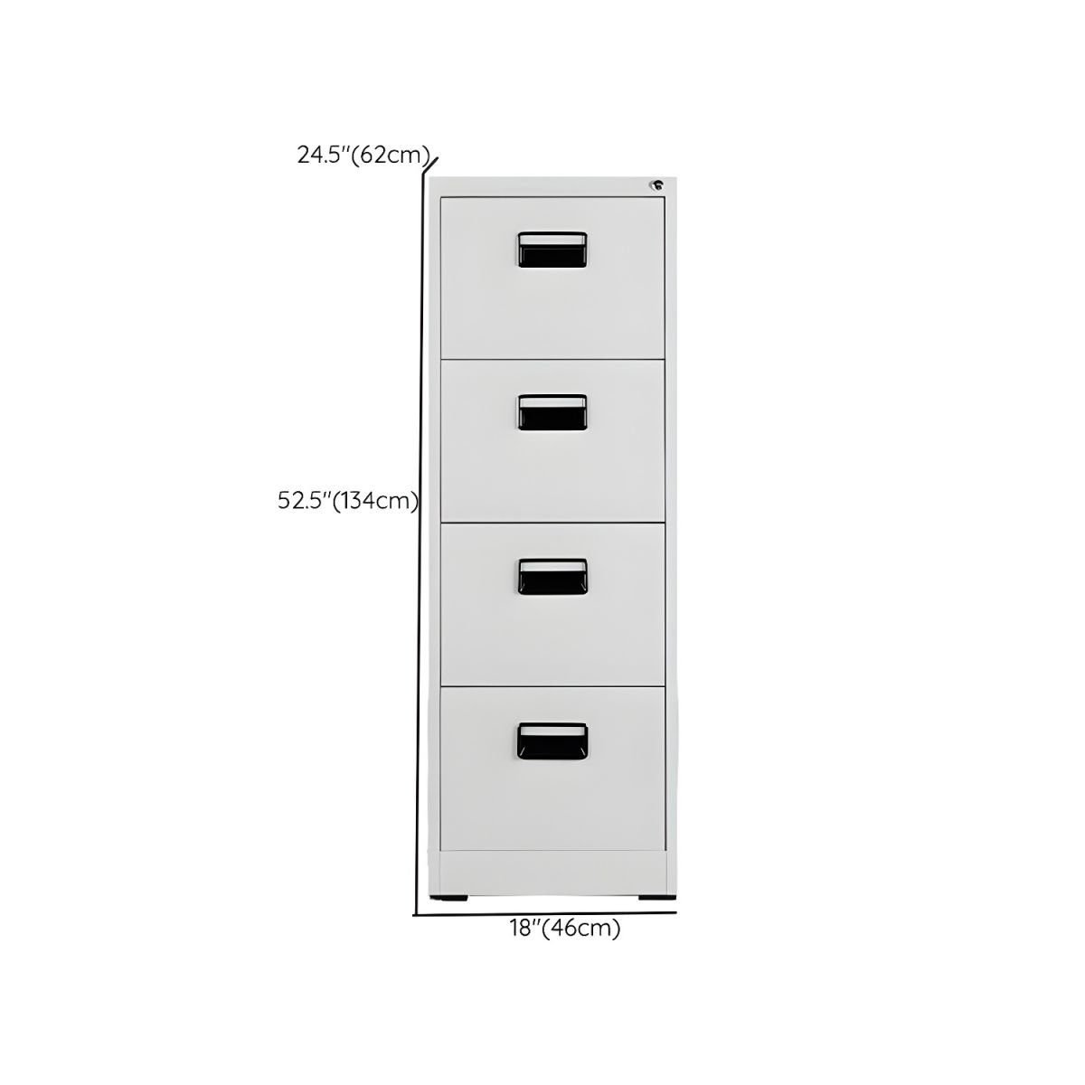 Second image of 4D-4-Drawer Steel Filing Cabinet