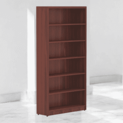 Alternative view of Desny Dark-Walnut Bookcase