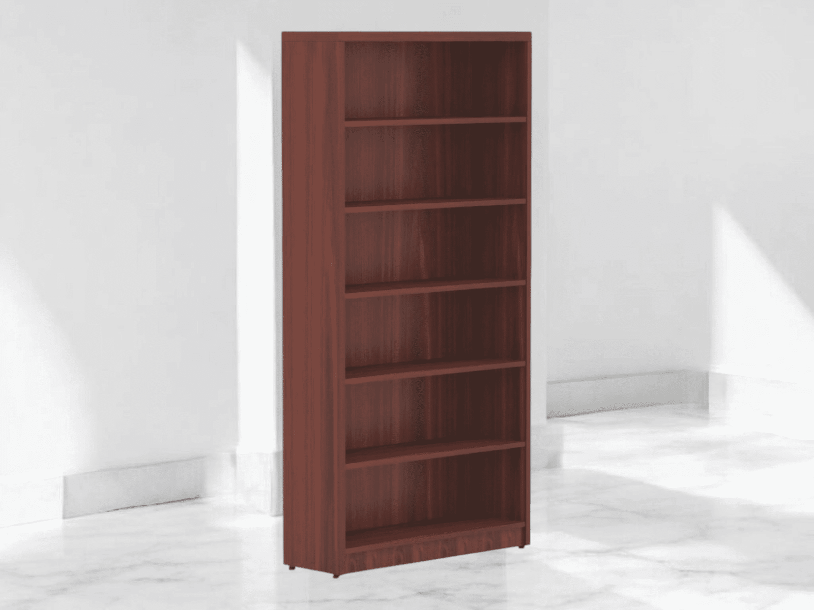 Second image of Desny Dark-Walnut Bookcase