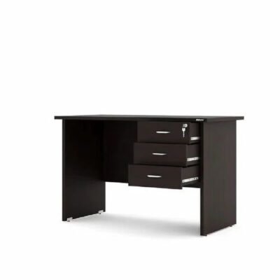 Alternative view of 1.2m-Zone Study Desk - Grey