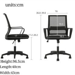 Alternative view of Vector-Low Back Mesh Chair