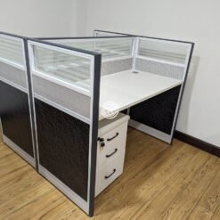 2 Way Workstation Grey