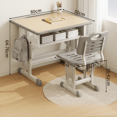 Alternative view of Durable Student Learning Desk and Chair Set