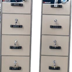Alternative view of Digital Fire Proof Cabinet–Four Drawers