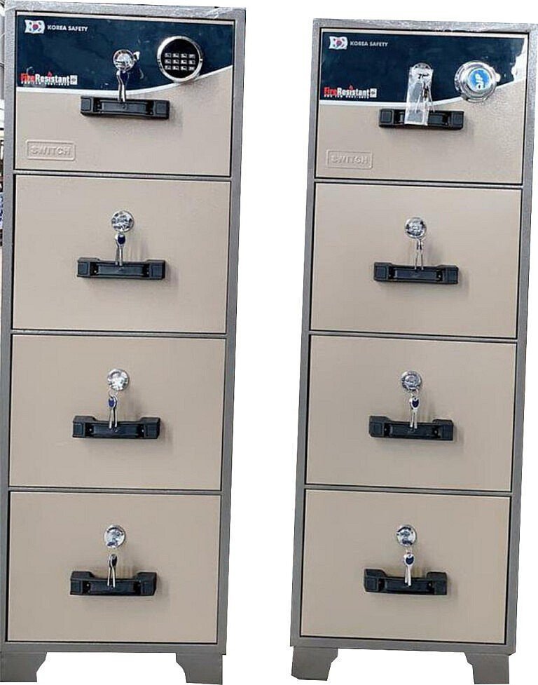 Second image of Digital Fire Proof Cabinet–Four Drawers