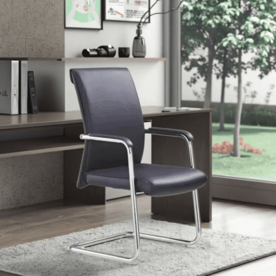 Alternative view of Pevit-Visitor Leather Chair