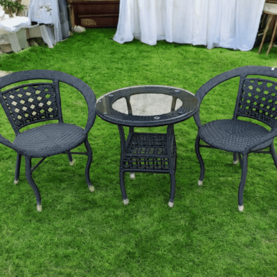 Alternative view of Balcony Swing Table + 4 Chairs