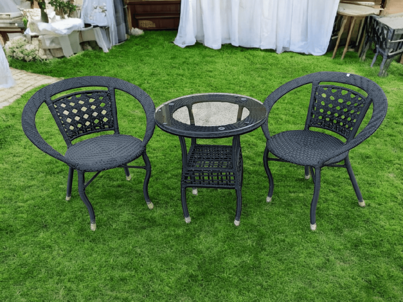 Second image of Balcony Swing Table + 4 Chairs
