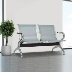 Alternative view of 2-Seater Stainless Steel Bench