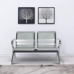 2-Seater Stainless Steel Bench