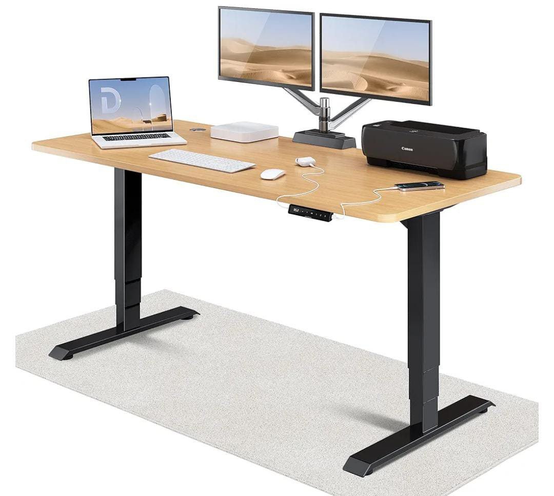 1.4m Electrical height adjustable desk