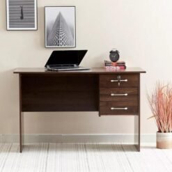 Alternative view of 1.2m-Zone Study Desk (Dark-walnut)
