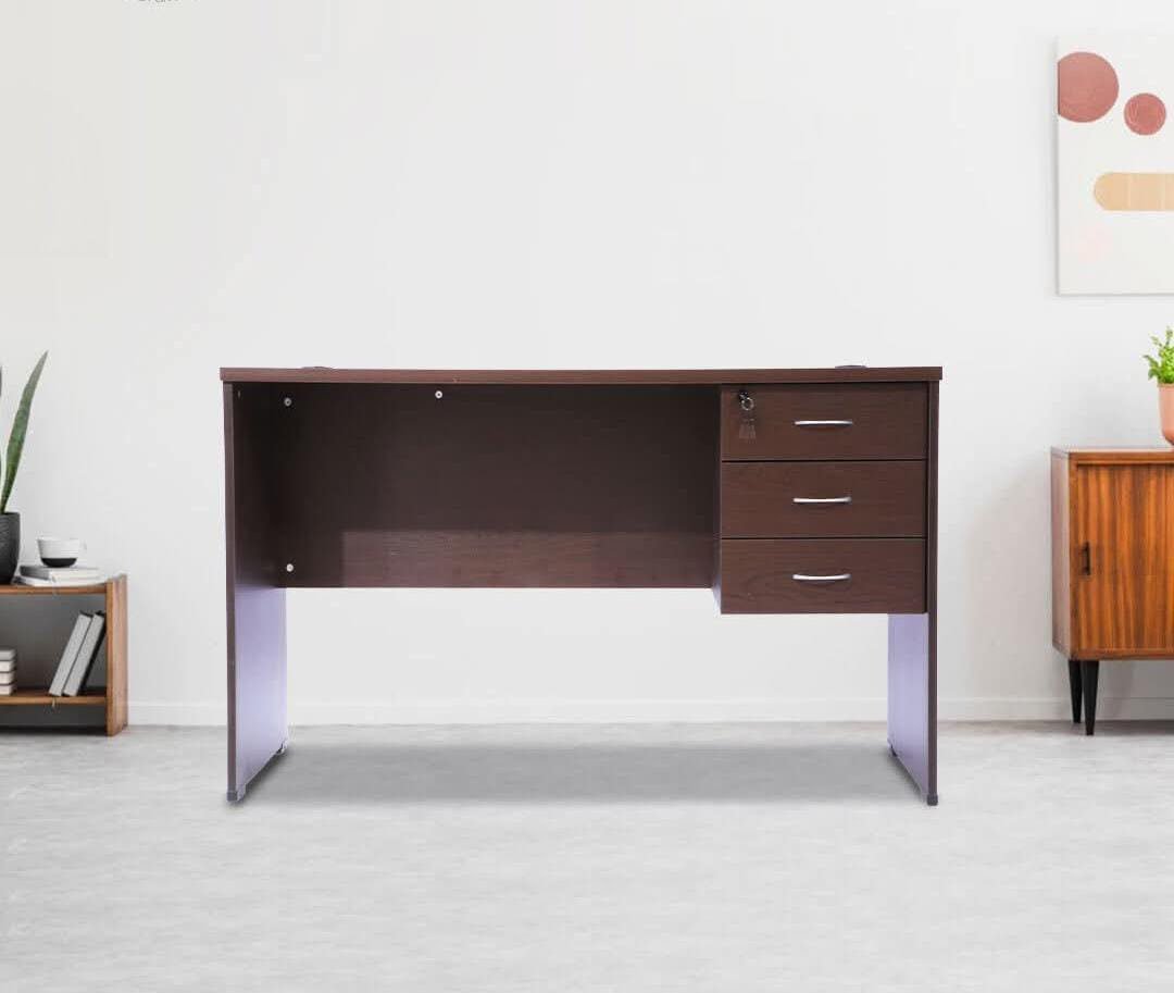 1.2m-Zone Study Desk (Dark-walnut)