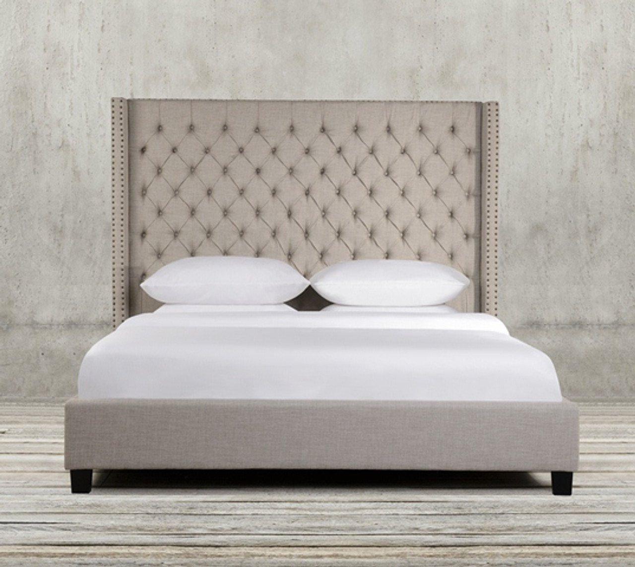 Second image of Grand Retreat-Tufted Bed-Queen Size