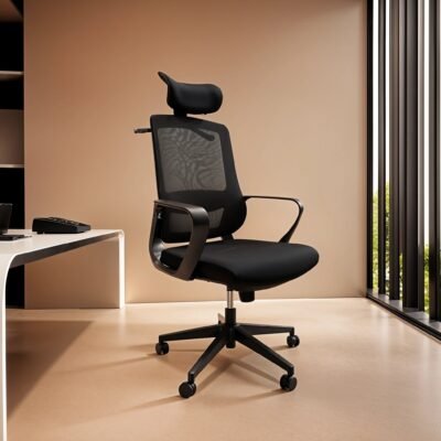 Toria-High Back Chair