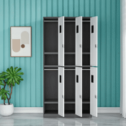 Alternative view of 6-Door Steel Locker L-B6