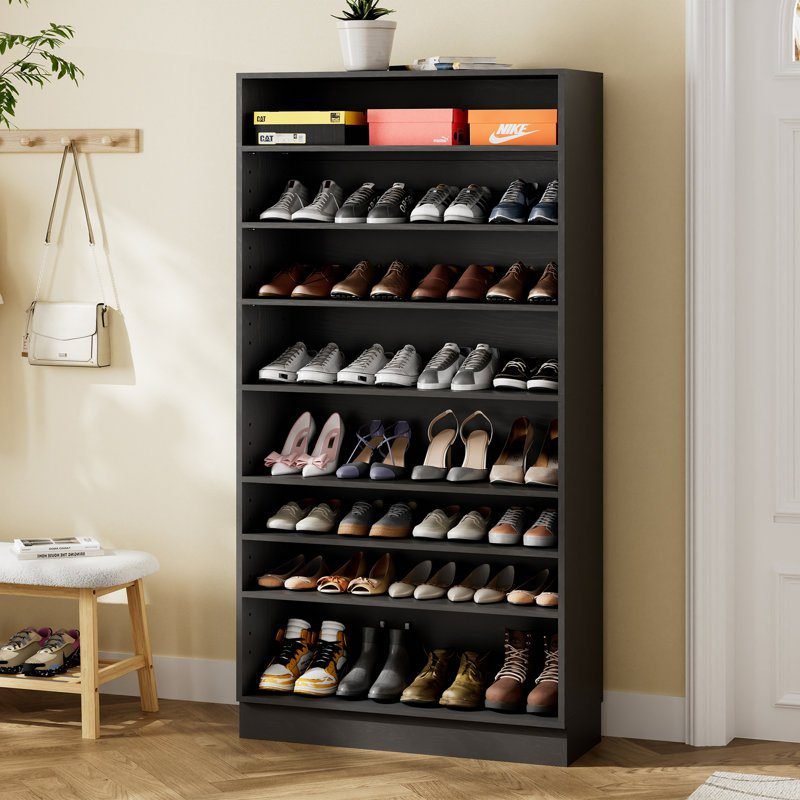Midnight Keeper-8 Tier Shoe Cabinet