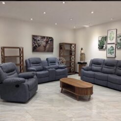 Alternative view of Tranquil - 6 Seater Recliner In Navy Grey