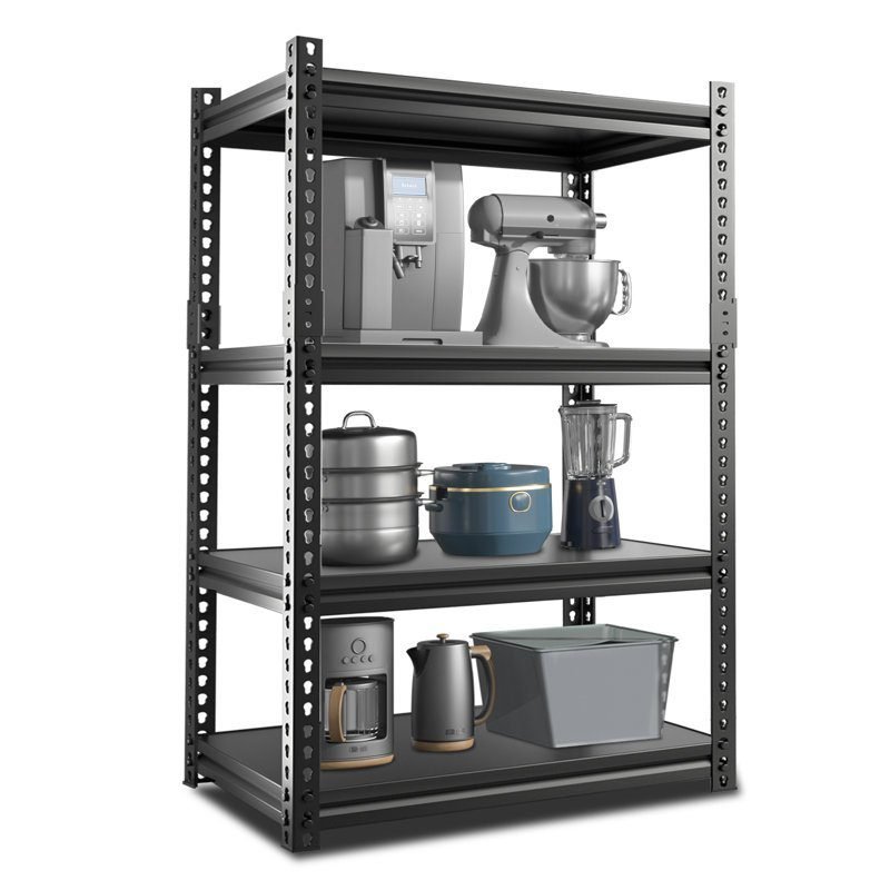 Helix 4 Tier-Industrial Metallic Shelf