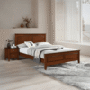 Wendy-Queen Bed + Mattress + 2 Night Stands