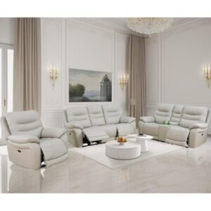 Pentagon-6 Seater Leather Recliner