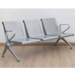 3 Seater-Waiting Bench Heavy Duty Non Padded