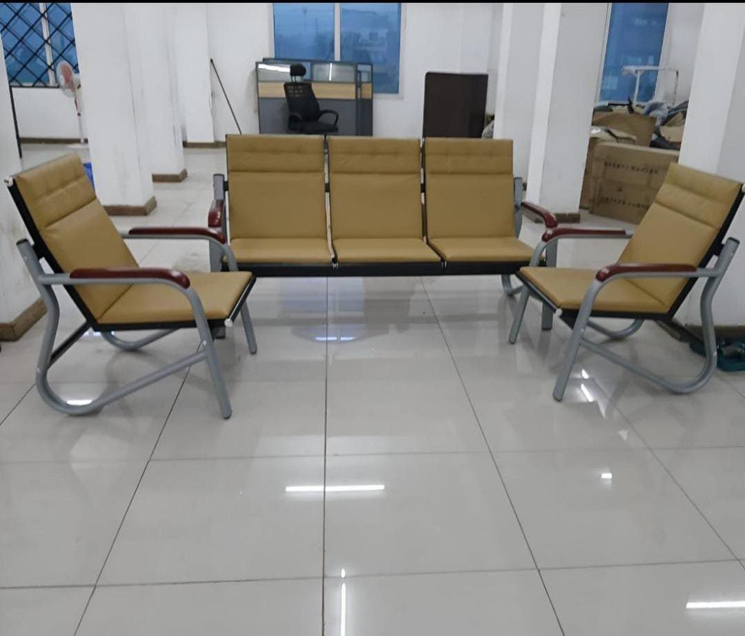 Capetown-5 Seater Office Sofa Bench