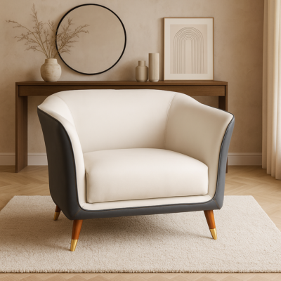 Alternative view of Monarch Shell Accent Chair